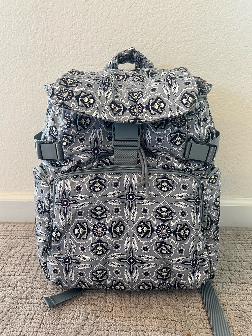 Vera Bradley Plaza Tile Utility Backpack